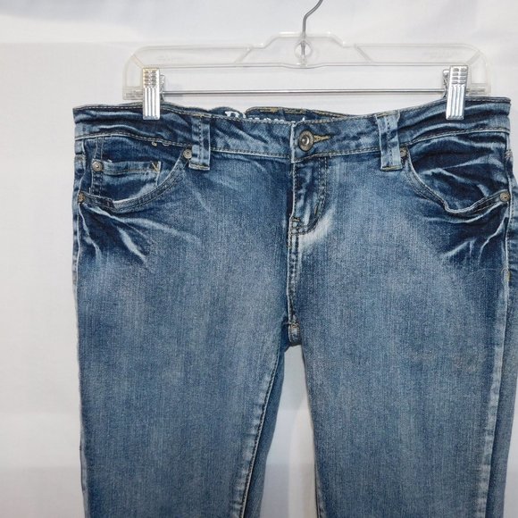 Bluenotes Womens 32 x 31" low Rise Skinny blue Jeans ** READ - Picture 3 of 10